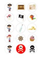 Papel de azúcar Piratas 3