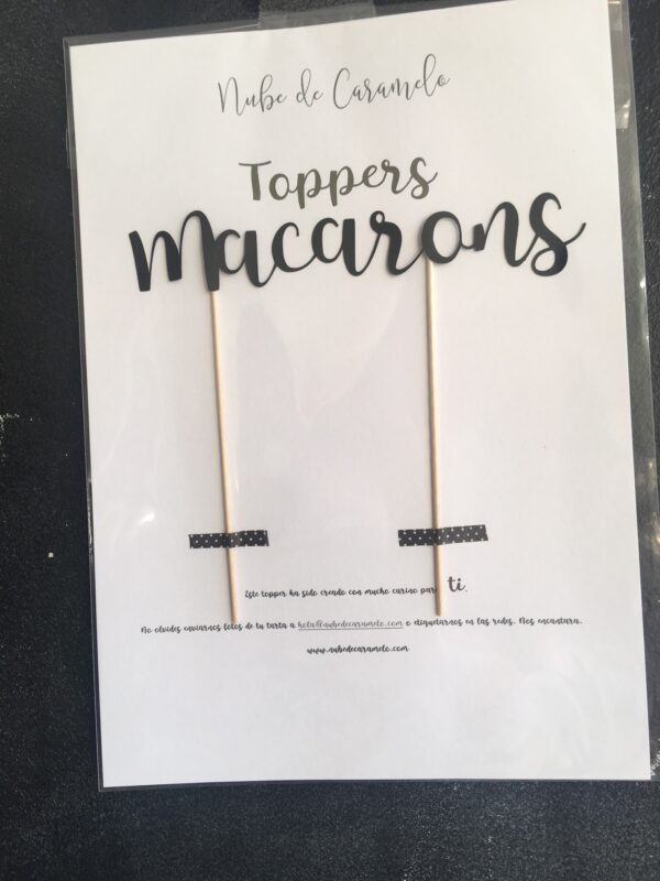 Topper Macarons