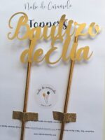 Topper Bautizo de elia
