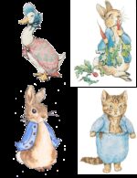 Papel de azucar Matilda y Rabbit 3