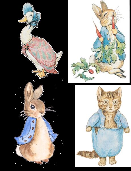 Papel de azucar Matilda y Rabbit 3