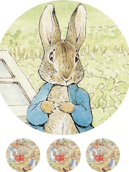 Papel de azúcar Matilda y Rabbit 4