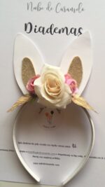 Diadema conejito + número