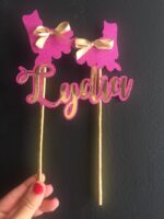 Topper patines con nombre personalizado2