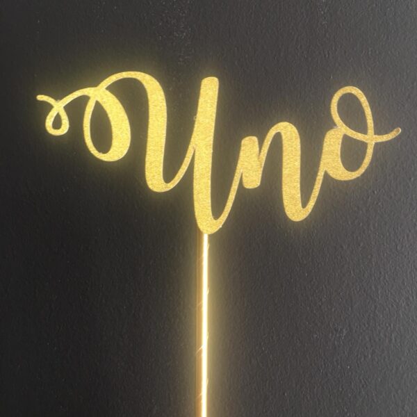Topper uno 15 cm