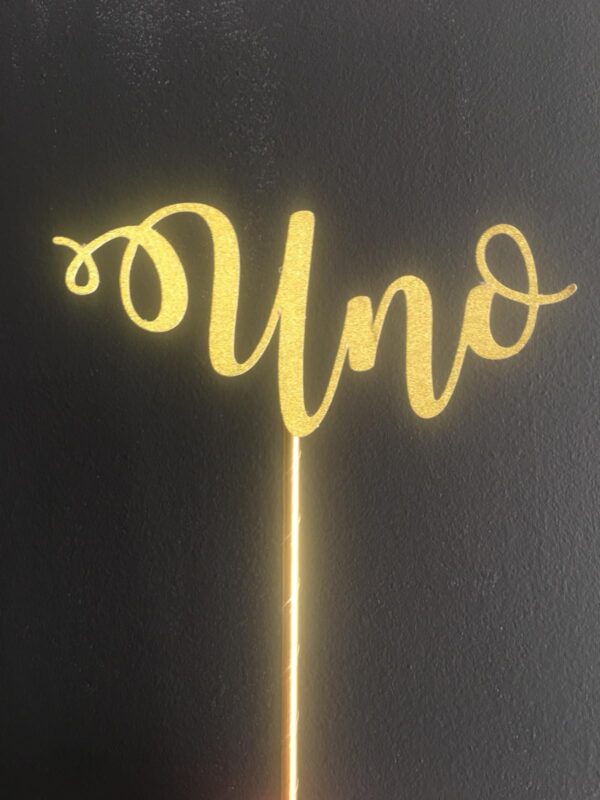 Topper uno 15 cm