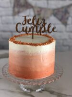 Topper madera Feliz Cumple