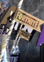 pajita con banderita