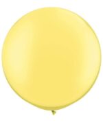 Globo redondo color amarillo Pearl Lemon Chiffon