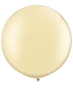 Globo redondo color ivory
