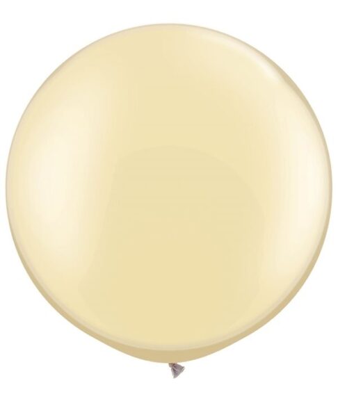 Globo redondo color ivory