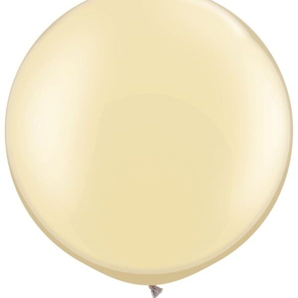 Globo redondo color ivory