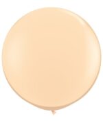 Globo redondo color melocoton