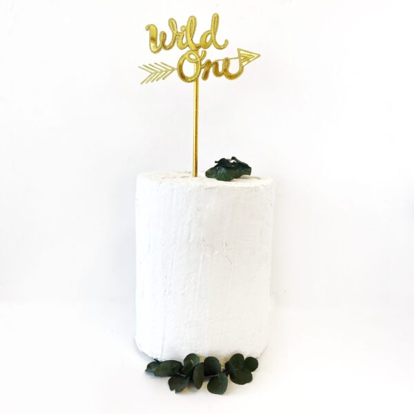 foto topper para tarta wild one