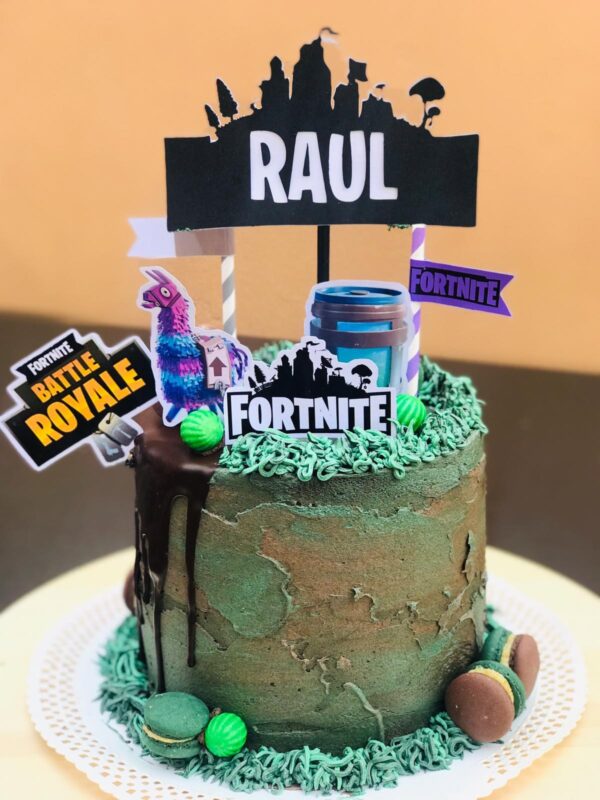 Topper para tarta FORTNITE 2