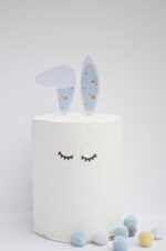 Topper Conejo Celeste Modelo 1