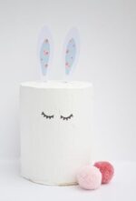 Topper Conejo Celeste Modelo 2