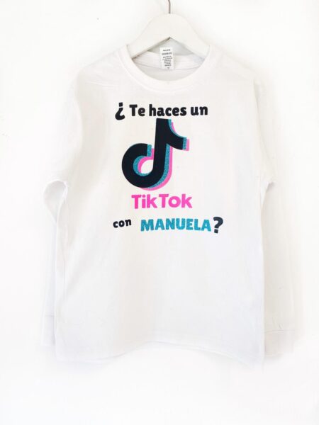Tik Tok Camiseta Personalizada De CumpleaÃ±os Camiseta Tik Tok Party