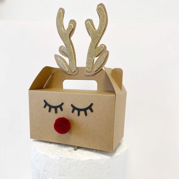 foto alternativa caja de navidad rudolph