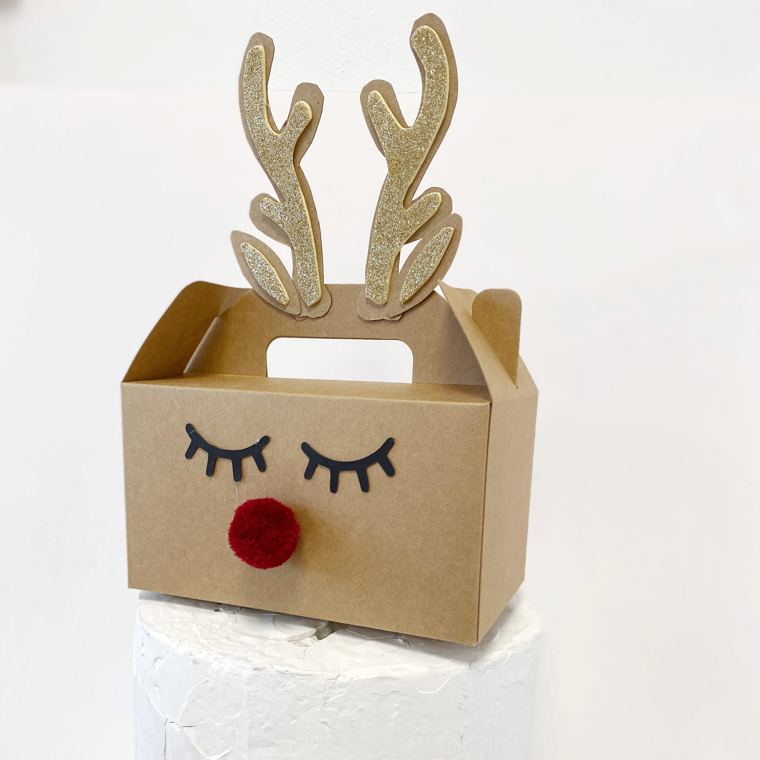 Caja picnic craft, caja para kit regalos craft kraft decorada