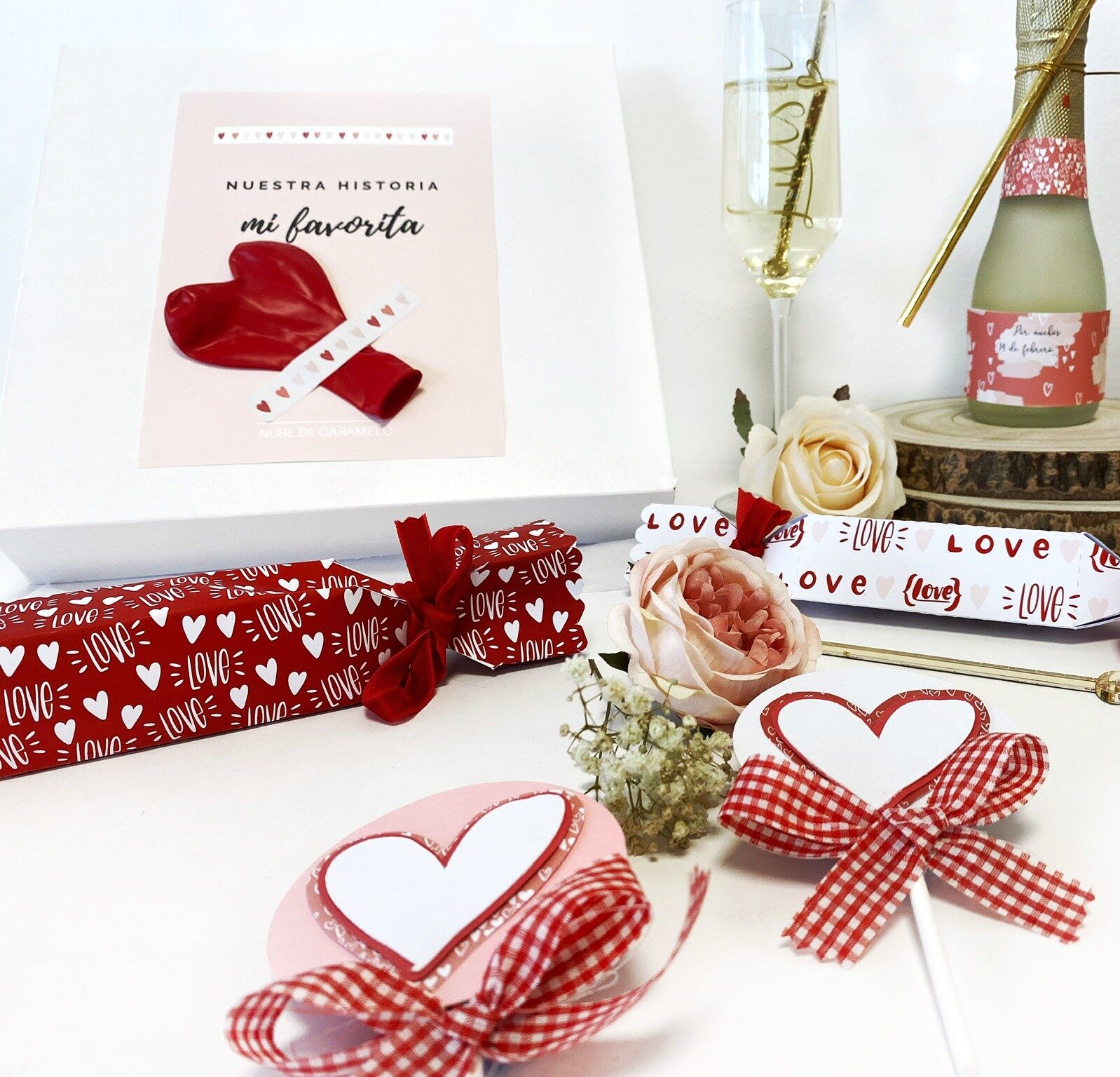 Caja regalo, caja para regalos de San Valentin, caja para enamorados