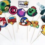Topper temático para tarta Brawl Stars