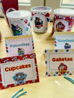 Caja de decoración de cumpleaños Patrulla Canina - Imagen 4