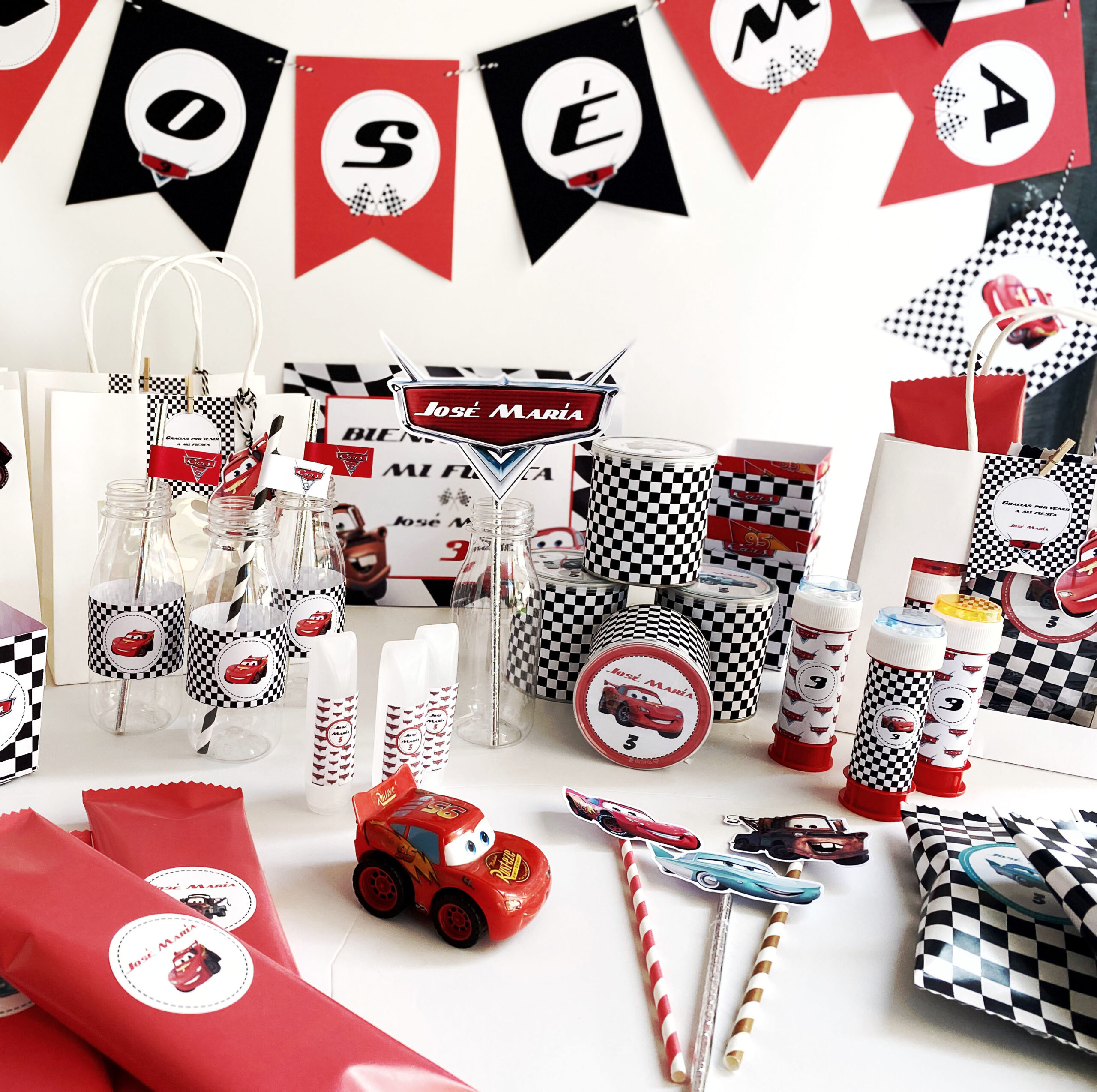 50 Ideas para Cumpleaños Cars 