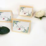Cartelitos de comida Rosas de Eucalipto