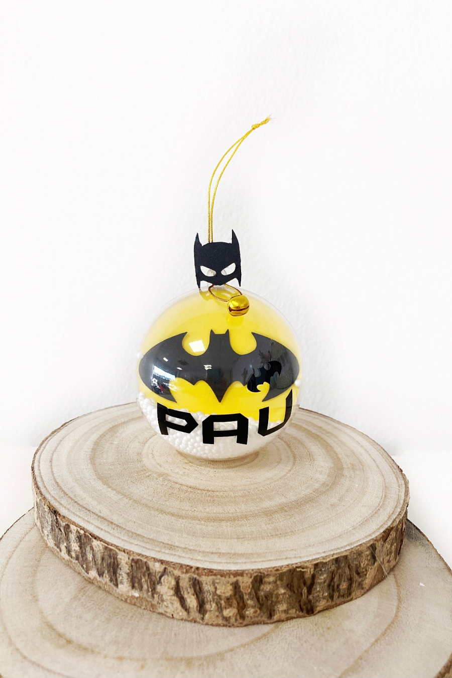 bola de navidad personalizada batman