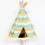 foto piñata fiesta animales del bosque boho