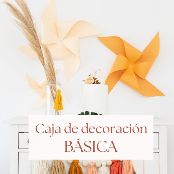 foto caja de decoración basica