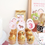 Foto alternativa 5 animales de la granja pink